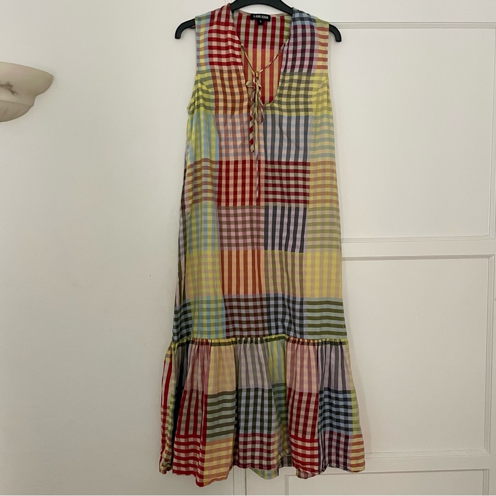Ilana Kohn pook dress picnic plaid - Picture 4 of 7